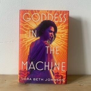 SIGNED Owlcrate First Edition Goddess In The Machine Hardcover Book